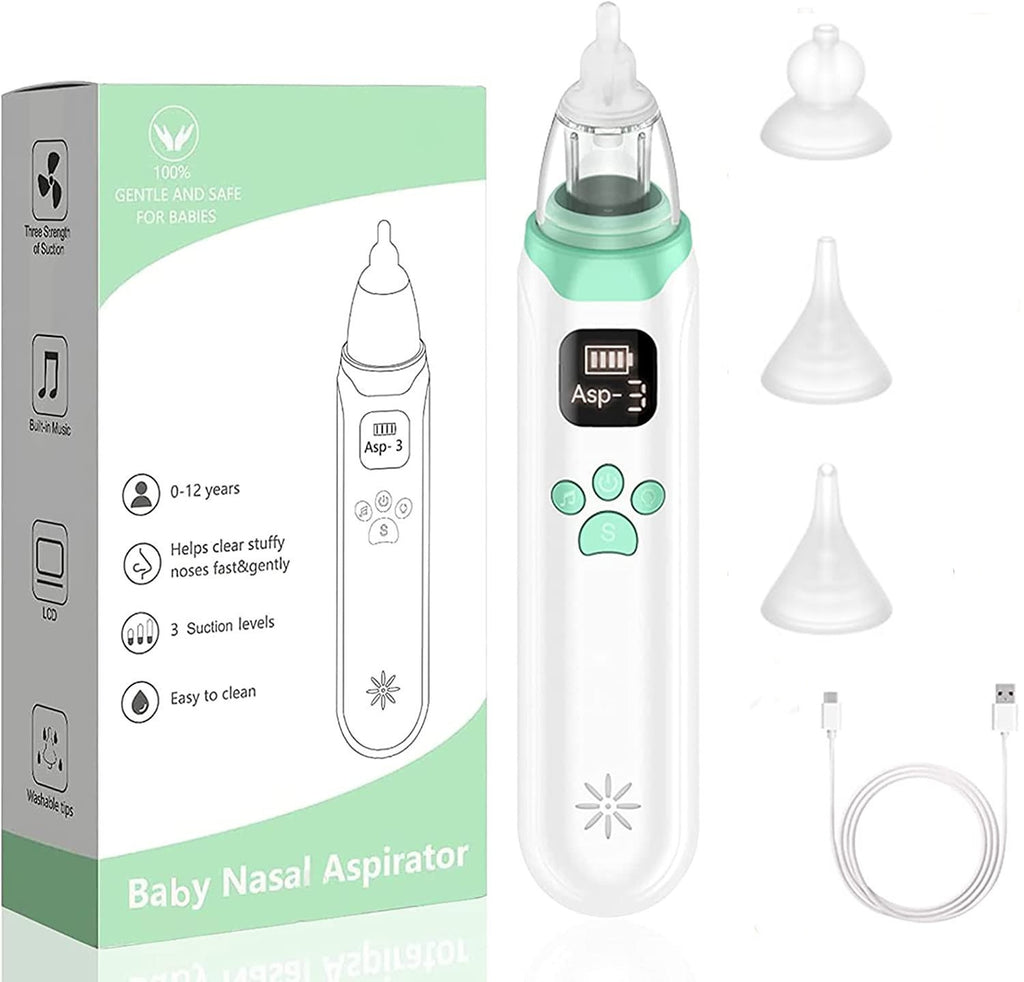 Electric Baby Nasal Aspirator – Medical-Grade, Safe & Effective